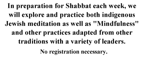 Banner Image for Shabbat Meditation